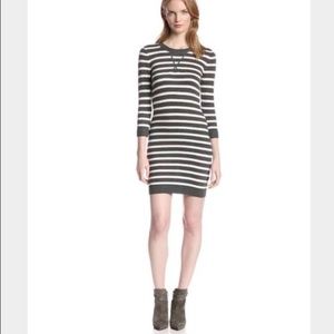 French Connection Striped Sweater Dress